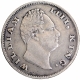 Silver One Rupee Coin of King William IIII of Calcutta Mint of 1835.