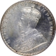 Silver One Rupee Coin of King George V of Bombay Mint of 1912.