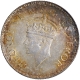 Silver One Rupee Coin of King George VI of Bombay Mint of 1938.