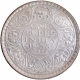 Silver One Rupee Coin of King George VI of Bombay Mint of 1938.