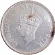 Silver One Rupee Coin of King George VI of Bombay Mint of 1938.