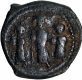 Bronze Follis Coin of Heraclius of Constantinople Mint of Byzantine Empire.