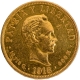 Gold Ten Pesos Coin of Cuba of 1916.