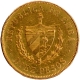 Gold Ten Pesos Coin of Cuba of 1916.