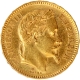 Gold Twenty Francs Coin of Nepoleon III of France of 1862