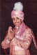 Vintage Coloured Post Card of Magician Protul Chandra Sorcar Jr Autograph.