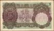 Five Rupees Banknote of King George V Signed by J B Talyor of 1933.