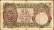 Five Rupees Banknote of King George V Signed by J W Kelly of 1934.