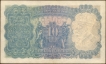 Ten Rupees Banknote of King George V Signed by J W Kelly of 1935.