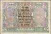 One Hundred Rupees Banknote of King George V Signed by J B Taylor of 1928 of Bombay Circle.