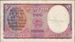 Two Rupees Banknote of King George VI Signed by C D Deshmukh of 1943.