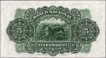 Specimen Cinco Rupias Banknote of Banco Nacional Ultramarino of Indo Portuguese of 1938.