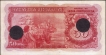 Cancelled Cinquenta Rupias Banknote of Banco Nacional Ultramarino of Indo Portuguese of 1945.