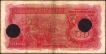 Cancelled Cinquenta Rupias Banknote of Banco Nacional Ultramarino of Indo Portuguese of 1945.