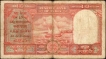 Persian Gulf Issue Ten Rupees Banknote Signed by H V R Iyengar of Republic India of 1959.