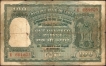 Persian Gulf Issue One Hundred Rupees Banknote Signed by H V R Iyengar of 1959.