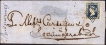 Extremely Rare 1854 Half Anna Die II Cover Sent to Secunderabad & Die II Stamp.