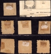 Rare Set of Imperf & Perf Bhopal State Stamps of 1872-1897