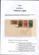 Rare Cover and Stamps French Indian Settlement of 1945.