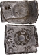 A lot of unlisted unifaced 2 Punch Marked Silver Five Shana Coins of Shakya Janapada.