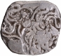 Rare & Unlisted Punch Marked Silver Vimshatika Coin of Panchala Janapada with Bankers mark