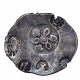 Unlisted type Extremely Rare Unifaced Punch Marked Silver Vimshatika Coin of Magadha Janapada