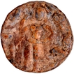 	Exceedingly Rare Unlisted & Unpublished Lead Coin of Rajanya Janapada with walking Bull Symbol	