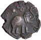  Potin Coin with Original Patina of Kausikiputra Siri Satakarni of Satavahana Dynasty in Sharp Strike. 