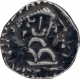  A Rare Silver Drachma Coin of Nahapana Over struck by Gautamiputra Satakarni of Satavahanas with Brahmi legend Rano Gotami putasa Siri Satakani sa 