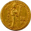  A Very Rare Ardokhsho type Gold Dinar Coin of Huvishka of Kushan Dynasty with Bactrian legend AONANO KIKO ANO 