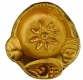  Uncirculated Very Rare Gold Padmatanka Coin of King Ramachandra of Yadavas of Devagiri in UNC condition 