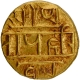  Very Rare Gold Half Varaha Coin of Sangama Dynasty of Vijayanagara Empire in GEM UNC condition 