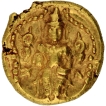  A Very Rare Gold Varaha Coin of Venkatapathiraya II of Aravidu Dynasty of Vijayanagara Empire in almost Uncirculated Condition.  