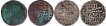  A Lot of Four Extremely fine Copper & Silver Coins of Sher Shah Suri of Delhi Sultanate. 