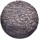  Very Rare Silver Shahrukhi Coin of Humayun of Agra Mint, Muhammad Humayun Ghazi within an octolobe Circle 