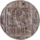 Rare and sharply struck Silver Rupee Coin of Akbar of Qanauj Mint.