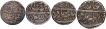  A Lot of one copper Dam & Four Silver Coins of Jahangir in Very Good conditions. 