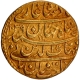  Extremely Rare Gold Mohur Coin of Shah Jahan of Ahmadabad Mint of Farwardin Month with original Luster in incredible quality. 