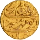 Extremely Rare Unlisted Dated Gold Mohur Coin of Aurangzeb Alamgir of Allahabad Mint