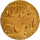 Very Rare Superb UNC  Gold Mohur Coin of Aurangzeb Alamgir of Aurangabad Mint, Very sharp strike in dotted border.