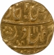 Extremely Fine Gold Mohur Coin of Haidarabad Farkhanda Bunyad Mint of Shah Alam Bahadur.