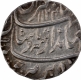 Highest Graded Sharply Strucked Rare Silver Rupee Coin of Jahandar Shah of Gwaliar Mint.