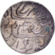  Extremely Rare Mule Silver Rupee Coin of Farrukhsiyar in original toning in sharply struck. 