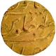 Extremely Rare very sharp strike Gold Mohur Coin of Muhammad Shah of Ahmadabad Mint in UNC condition.