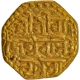 Superb Quality Extremely Rare Gold Quarter Mohur Coin of Rajesvara Simha of Assam Kingdom of SE 1674 in UNC Condition.