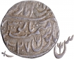 Rare Silver Rupee Coin of Bindraban Muminabad Mint of Maratha Confederacy in the name of Shah Alam II in extremely fine Condition.