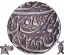  Extremely Rare Unlisted Type  Silver Rupee Coin of Najibabad Mint of Awadh State, AH 1201 RY 28. 