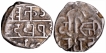  A Set of 4 Silver Coins of Udaipur Mint of Mewar of Dosti Lundhun (friendship with London). 