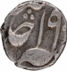  Rare Silver One Eighth Rupee Coin of Murshidabad Mint of Bengal Presidency In the name of Shah Alam II 