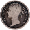  Very Rare MULE Silver Quarter Rupee Coin of Victoria Queen of Calcutta Mint of 1840. 